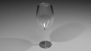 Wine Glass Cabernet 3d Model By