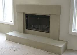 Concrete Fireplace Fireplace Concrete