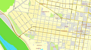Albuquerque New Mexico Us Exact Map