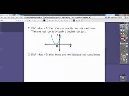 Quadratic Equations Section 4 2