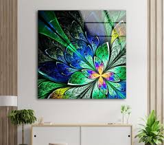Tempered Glass Printing Wall Art Large