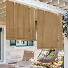 Bamboo Blinds For Terrace In