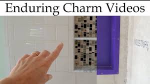 Prepare A Shower Niche For Tile