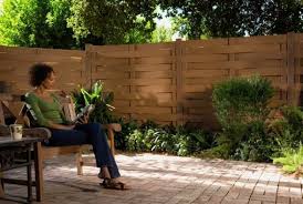 Garden Fence Wooden Or Plastic Panels