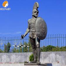 Life Size Bronze Casting Spartan