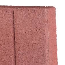 Red Concrete Brickface Square