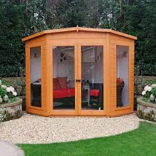 8x8 Shire Barclay Corner Summerhouse