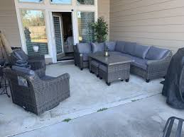 Patio Sectional Patio Seating Sets