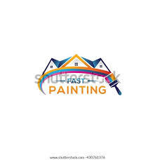 Paint Home Sign Icon Painting Tool