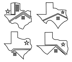 Texas Home Logo House And Roof Icon