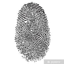 Shower Curtain Fingerprint Icon Pixers Uk