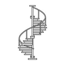 Spiral Staircase Vector Images Browse