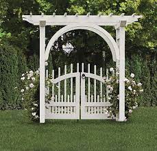 Garden Arbor With Gate Visualhunt