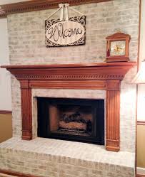 Our Ugly Brick Fireplace He Vetoes