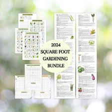 Square Foot Gardening Guide Printable