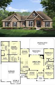 Modern Craftsman Style Home Plan