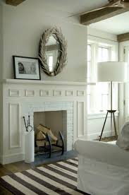 Mirrors Above Fireplace Cottage