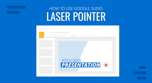 how to use laser pointer in google slides
