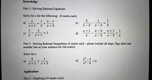 Solving Rational Equations Solve