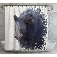 Bear Shower Curtains Bear Bathroom