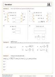 Rearranging Equations Worksheets