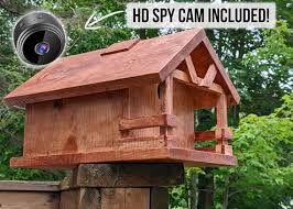 Cabin Birdhouse With Hd