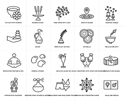 Set Of 20 Simple Editable Icons Such As