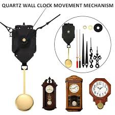 Pdto Wall Quartz Pendulum Clock Chime