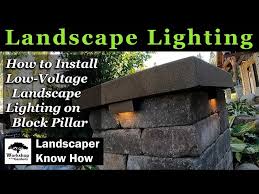Install Low Voltage Landscape Lighting
