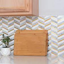 Kitchen Backsplash Using Musselbound