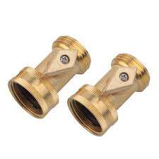 2 Pack Garden Hose Water Connector One