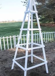 How To Build A Wooden Garden Obelisk