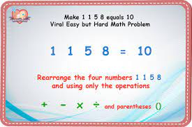 Viral Easy But Hard Math Problems