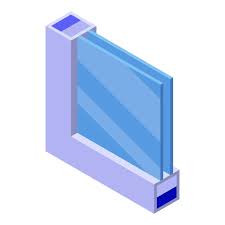 Part Of Modern Window Icon Isometric Of
