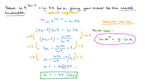 Solving Logarithmic Equations Involving
