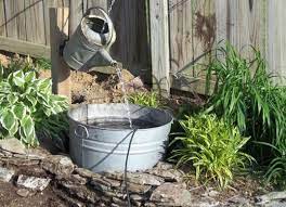 Diy Garden Fountains Backyard Water