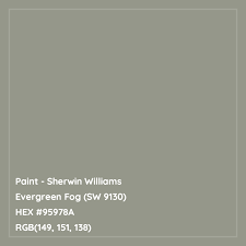 Sherwin Williams Colors Paint Color Codes