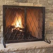 Metal Fireplace Screens Fireplaces