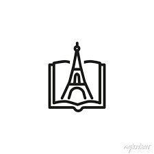 Education In France Line Icon Book