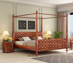 Buy Wooden Four Poster Bed