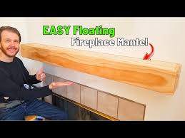 Easy Diy Wood Beam Mantel