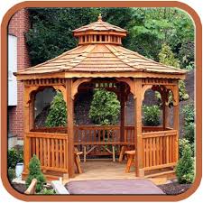 Gazebo And Wooden House Design Apk