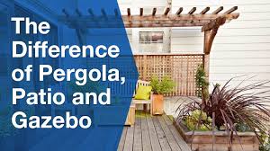 Pergola Patio Or Gazebo What S The