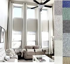 Blackout Extra Long Linen Curtains