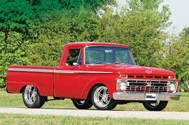 1966 ford f 100 styleside red hot