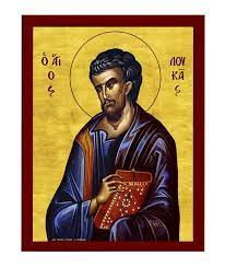 Saint Luke The Apostle Ikone