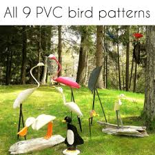 Pvc Pipe Bird Patterns Diy Craft