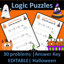 Logic Puzzle Algebra 1 Made