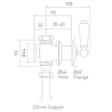 C P Hart Arc 3 4 Inch Wall Valves