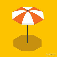 Beach Umbrella Disclosed Vector